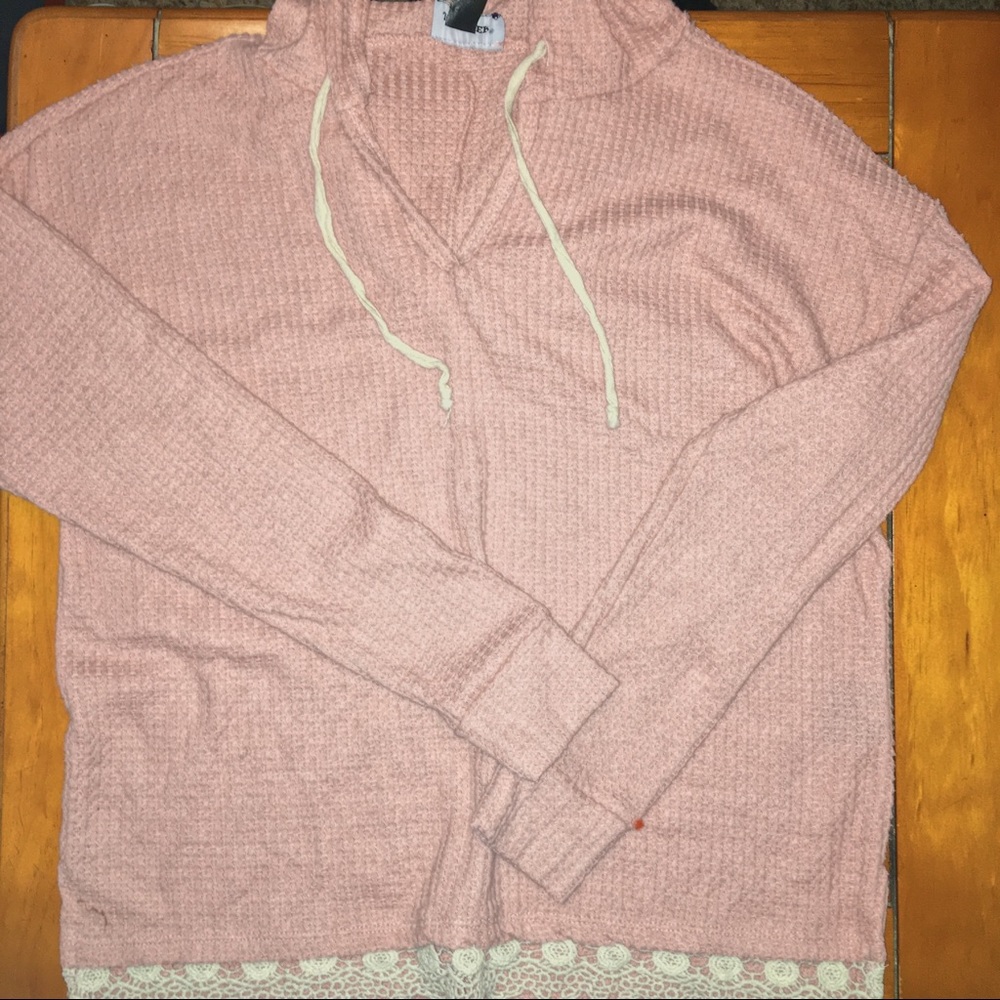 Pink sweater